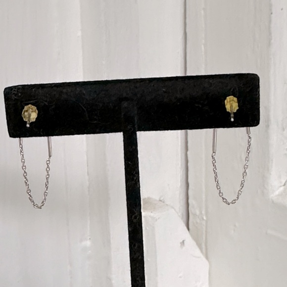 Scout Delicate Chain Earrings - Picture 2 of 2